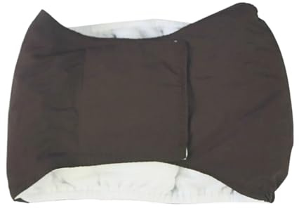 SEFGRYMU Sanitetsbyxor for valpar, hygieniska magband i bomull och blöjöverdrag for hundar(Color2,S)