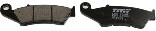 TRW MCB669 Organic Allround Kit pastiglie freno per Fantic Regolarna Competition 2008 - Assale Anteriore e Altre Moto