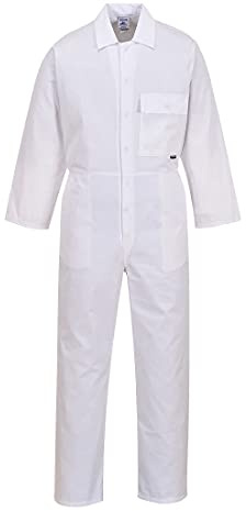 Portwest 2802 – Standard boiler suit. White white Small