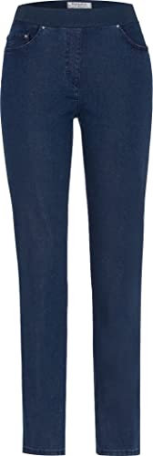 Raphaela by Brax Damen Pamina Rundum Schlupf Super Dynamic Denim Slim Jeans, Blue Stoned, 48K
