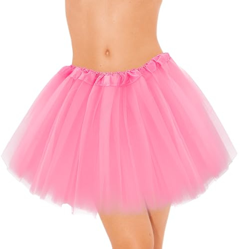 WLLHYF Tutu Skirt 3 Layered Tulle Sequin Star Ballet Dance Skirts Princess Party Fancy Dress Tutu Festive Party Dress Up Costume for Girls Women Toddler Baby Christmas Birthday Carnival