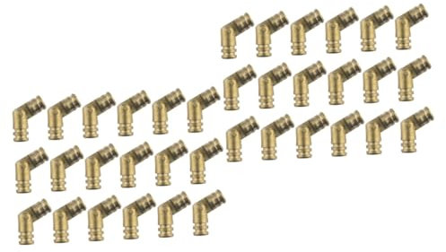 Uonlytech Lot de 2 Charnières à Ressort Cylindriques en Cuivre de 5 X 19 Mm pour Boîte à Bijoux 50 Pièces