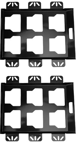 Tihebeyan Plaque de Montage à la Boîte à Outils, compatibilité Large, Construction Métal (BLACK)