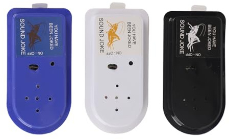 RiToEasysports Cricket Noise Maker, Giocattolo Scherzo Autoadesivo con 4 Suoni per Scherzi in Ufficio e in Casa
