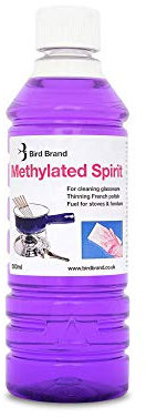 Bird Brand Methylated Spirits - Denatured Alcohol, 500ml (1 x 500ml Bottle)