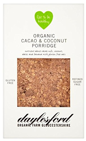 Daylesford Porridge bio de cacao et de noix de coco 450 g