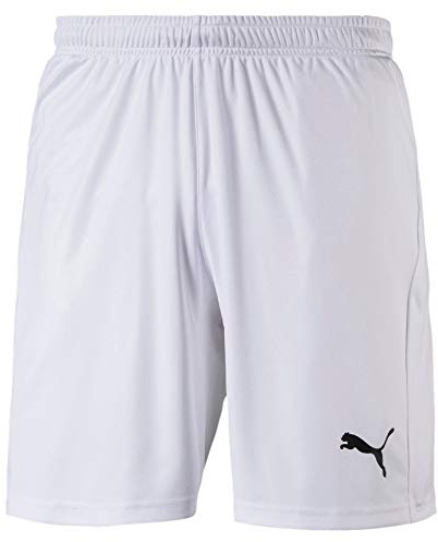 PUMA Liga Core - Shorts - Homme - Blanc (Whitepuma noir) - XXL