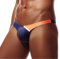 Yomie Men's Hot Sexy Slips Strings Erotic Boxer Brief, Blue1, S