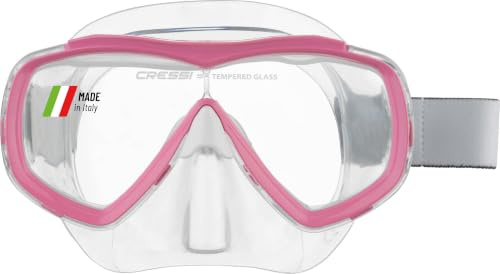 Cressi Estrella Jr Txle Strap Mask - Dykmask med stor tillförlitlighet och tradition - Unisex Youth