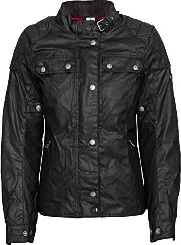 Spirit Motors Disaster Dolly Damen Textiljacke - Wasserdicht - Protektoren schwarz M