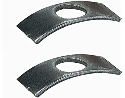 cyclingcolors 2x étrier fermé 30mm à trou pour vis assemblage goujon tête cylindrique meuble ancien demi lune rond ferrure vintage rustique bois table lit