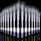 LED Leuchtwedel Set, 12 Stück Glasfaser Leuchtstab, Leuchtstäbe für Hochzeit, Partys, Konzert - Kinder Leuchten im Dunkeln