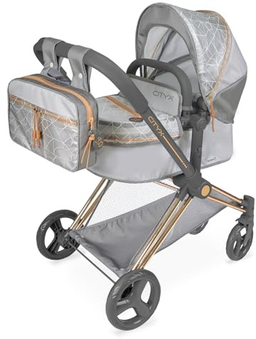 Passeggino per bambole 3 in 1 pieghevole Cytix DeCuevas 81777