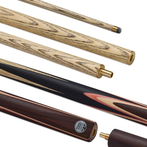 POWERGLIDE Hampton Tournament Ash Snooker Cue 2 Piece 18 oz