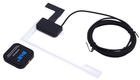 Tomantery Receptor de Radio Digital Dab para Automóvil Sonido Superior para Estéreo, Actualización Automática de Estaciones, Plug and Play para Audiófilos, Adaptador USB