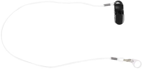 SEWOART Cordon Anti-perte Transparent pour Appareil Auditif, Sangle de Protection Pince Noire, Option Mono ou Binaural, Accessoire Pratique pour Personnes Âgées et Garçon et Filles,
