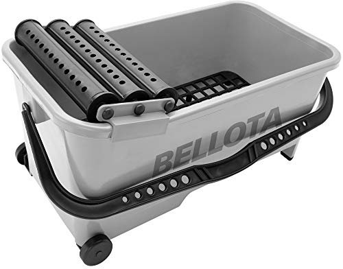 Bellota 5800-3 - Cubo de plástico para alicatador con escurridor de 20 litros