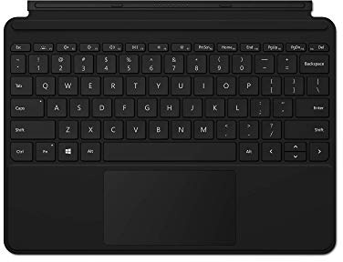 Microsoft Surface Go Type Cover (für Surface Go 1-4) (QWERTZ Deutsch) Schwarz (Generalüberholt)