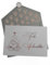 Joli Coon Papeterie Weihnachtskarte - Edle Klappkarte Frohe Weihnachten aus 300g Designpapier mit rotem Premium Kuvert & rosegoldenen Siegelsticker - 16,8 × 11,5 cm