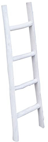 Biscottini Escalera L29xPR6xH100 - Escalera Madera Decoracion - Escalera Madera - Escalera Decorativa - Decoracion hogar - Escaleras hogar - Regalos Personalizados