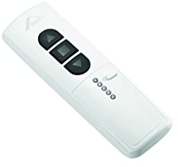 Original Roto handsändare trådlös handsensor 5-kanals | Upp till 5 mottagare kan styras individuellt eller tillsammans | Max radiopanel upp till 350 m | Inkluderar batteri | Vit
