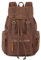 Vintage Rucksäcke 15 Zoll, KAUKKO Damen Herren Schulrucksack Daypack Retro Stylisch Backpack für Outdoor Wanderreise Camping mit Großer Kapazität 27×16×41 cm (Kaffee02)