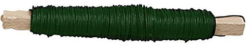 Florist Wire, thickness 0,5 mm, green, 50m