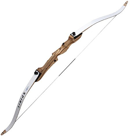 SAS Spirit Jr 54 Beginner Youth Wooden Archery Takedown Recurve Bow - Left Hand (22 lbs.)