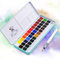 Paul Rubens MeiLiang Aquarellfarben set, 36 Wasserfarben mit Metallbox und Aquarellpinsel, perfekt für Studenten, Kinder, Anfänger und Künstler