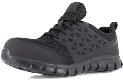 Reebok Work Men's Sublite Cushion Comp Toe Comfort Athletic Wo Black - 13 Wide