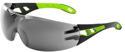 Thapncow Einteilige Schutzbrille, Fahrradbrille, Sportbrille – verstellbarer Nasensteg, beschlagfrei, kratzfest, leicht, Schutzbrille geeignet für Arbeits- und Sportlabore