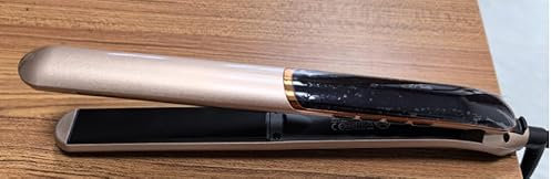 JAETON Piastra per capelli 2 in 1, Professionale Faszin, riscaldamento rapido 20S, display LCD 100-230°C (14 Livelli di Temperatura)