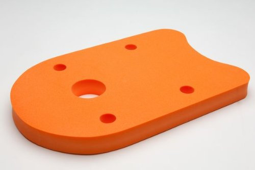 Schwimmbrett Klassik 48x30x38 Baby, Kinder, Erwachsene ORANGE