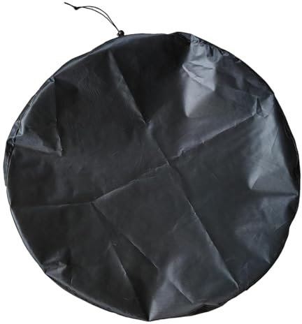 Copertura per Canna da Pioggia all'aperto - Coperchio Secchio per Pioggia di Stoffa Oxford Durevole | Montare la Protezione del Serbatoio 'Acqua piovana con Coulisse per barili di stoccaggio '