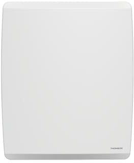 THOMSON - Radiatore elettrico fisso collegato WiFi a inerzia secca ceramica + pellicola con termostato intercambiabile 1000 W THOMSON MOLY orizzontale bianco