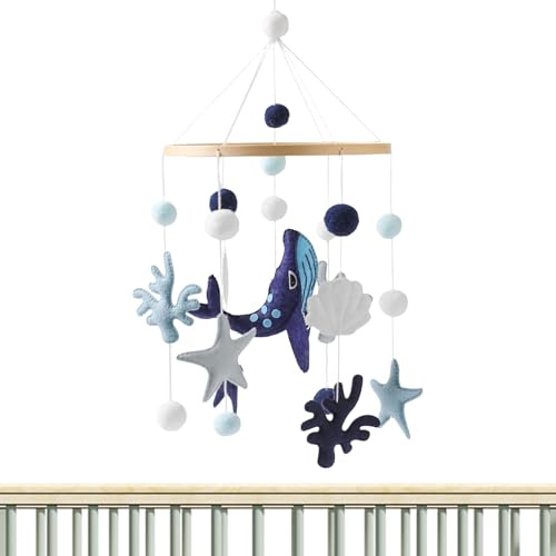 Móvil Cuna, Mar Neutral Coche de Habitación Infantil - Juguetes de | Viaje Para Niños Pequeños Jardín Infantil Guardería Habitación Infantil Parque Infantil Junto a la Cama