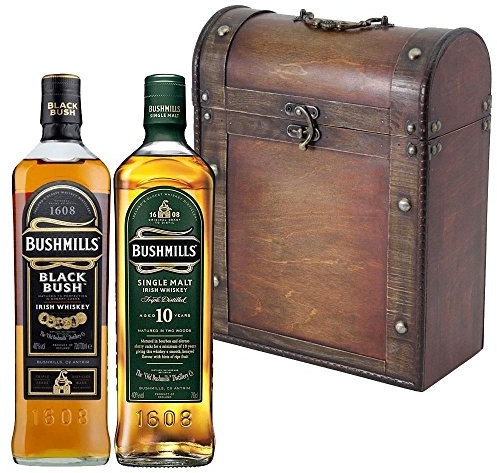Bushmills Irish Whiskey in Antique Style Gift Box