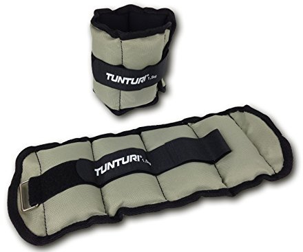 Tunturi Soft Weights Manchettes bras/jambe1.5kg, lot de 2, gris Grey 1