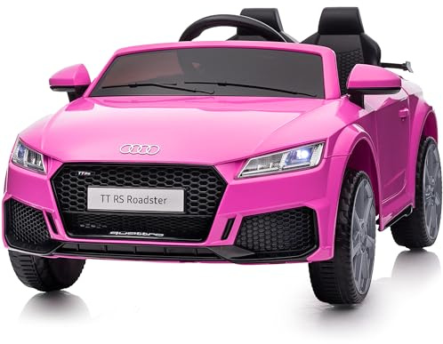 Licensed Audi Electric Car for Kids, 6V Ride on Car with Remote Control