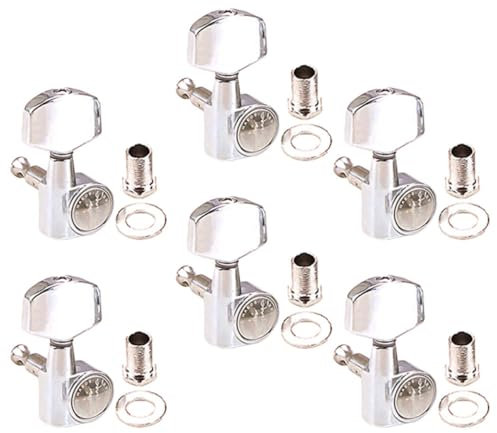 Toyvian 6stücke Gitarren Tuner Pegs Metall Tuning Pegs Für Präzises Stimmen Für Anfänger Und Profis Langlebige Instrumentenzubehör Für Stets Optimale Stimmung