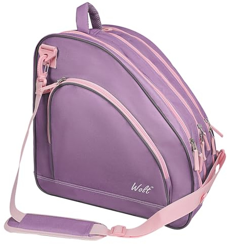 WOLT Skate Bag for Ice, Roller & Inline for Youth and Adults