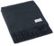 Ritter Decken 130 x 180 cm Wolldecke „Luzern“ anthrazit 100% Merino Schurwolle – Geeignet als Plaid, Kuscheldecke, Sofadecke und Bett. Hochwertige Wohndecke mit Fransen