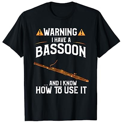 Cadeau drôle de basson J'aime jouer du basson T-Shirt