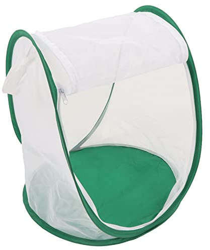 TOPINCN Jaula para Hábitats de Insectos Y Mariposas con Asa, Hábitats de Mariposas Plegables, Jaula Grande de Malla para Insectos Verdes para Observación de Insectos, Alimentación