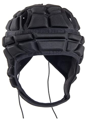 Yeeda Football Rugby Helmet, Goalkeeper Helmet, Adjustable, Soft Padded Football Head Protection, Youth Children Adults, Sports Play Helmet, Head Protection Hats for Football, Rugby