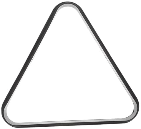 BEBEMOKO Mini Billiard Triangle Rack for Pool Balls - Lightweight Plastic Billiard Accessory for Home Parties and Clubs