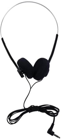 Bügel-Kopfhörer, Musik, MP3, Retro-Feelings, tragbar, kabelgebunden, kleine Requisiten, Vintage-Stil, 80er-90er-Jahre-Stil, Retro-Feelings-Kopfhörer (schwarz)