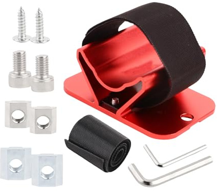 Msioytog Supporto per ruota posteriore per mountain bike Portapacchi per ruota posteriore Telaio per sedile fisso Parte per biciclette Staffa per bici da tetto per auto facile da installare