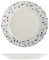 Home Bloom Set aus 6 flachen Tellern, Porzellan, Ala, 24 cm