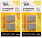 Mont Marte Gommes pétrissables Signature 2pc 2Pack, créer un highlighter, effacer ou éclaircir les dessins au fusain, au pastel, au crayon, à la craie, idéal pour le dessin ou le croquis